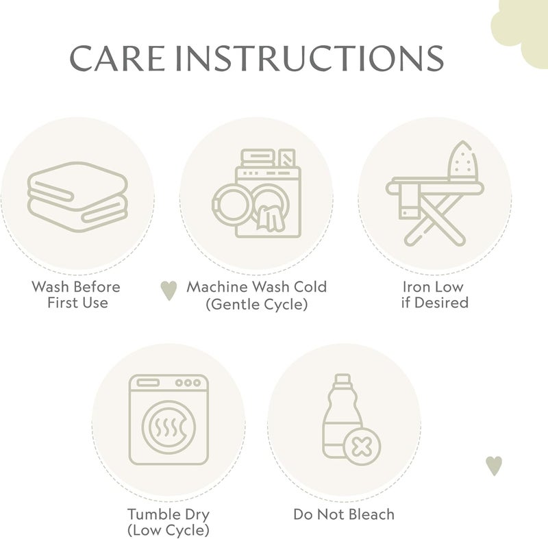 Bamboo Little Ultra-Soft Lovey Security Blanket - Baby Essentials, Newborn Essentials, Ultra-Soft Fleece Baby Blanket with Satin Trim – 16" x 16" - Cream - Image 4